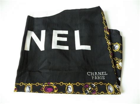 vintage chanel scarves|is my chanel scarf authentic.